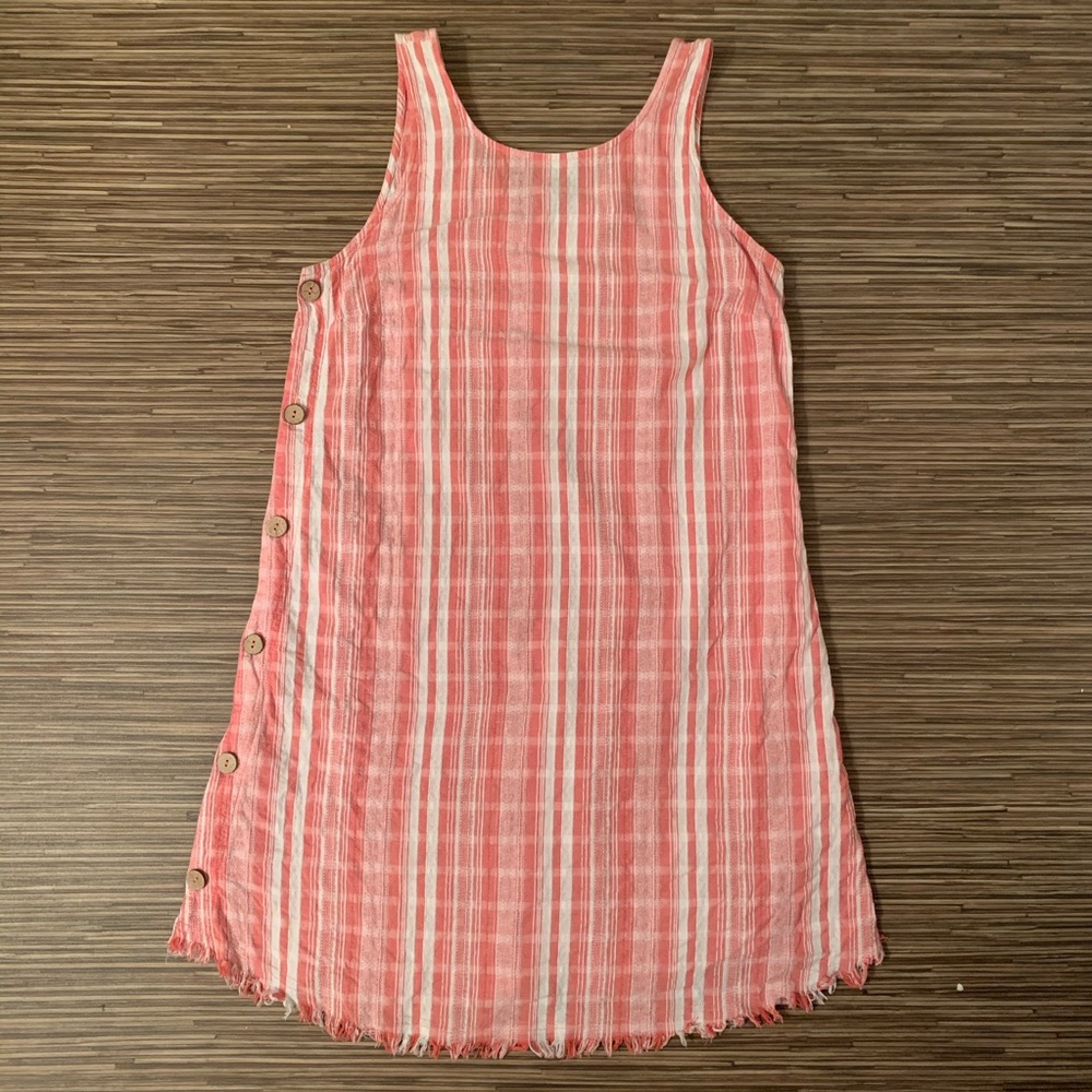 Universal Thread S Striped Buttons on Side Fringe